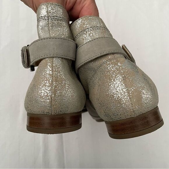 GEOX tan with metallic Marlyna booties size 40 (size 10) - Picture 4 of 12